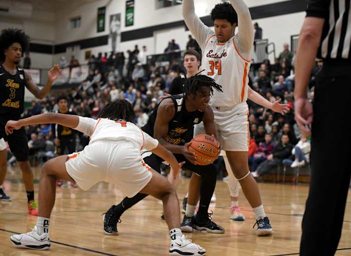 a Roosevelt vs Eastside Catholic boys basketball The Hardwood Invite final Portland Oregon December 20 2023 Taylor Balkom 16